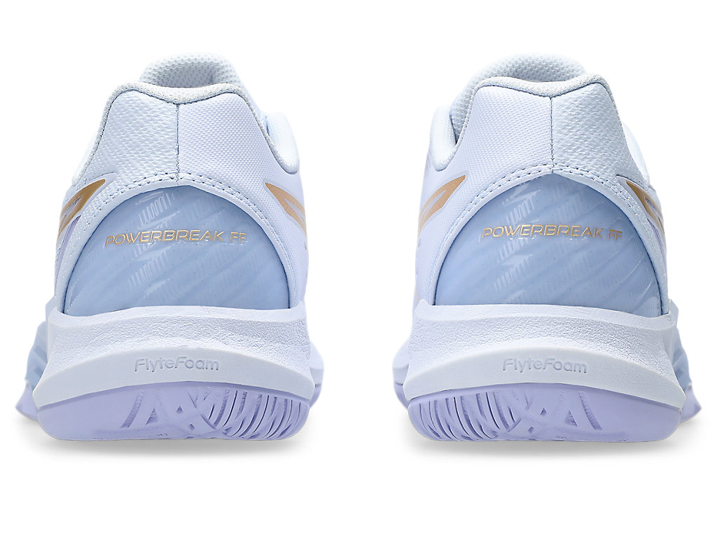 Purchase (W) アシックス パワーブレイク FF バレーボールシューズ ブルーフェード/シャンパン 1072A104-401