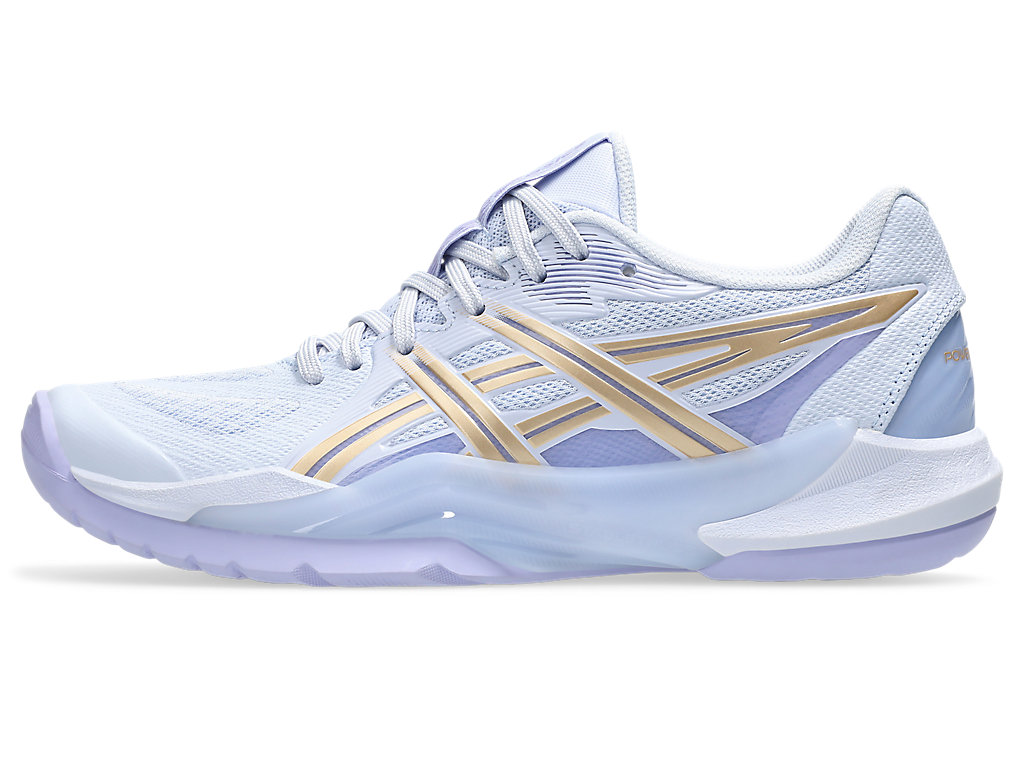 Cheap (W) アシックス パワーブレイク FF バレーボールシューズ ブルーフェード/シャンパン 1072A104-401
