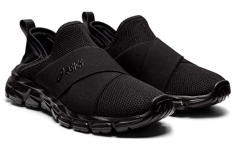 Lookbook (W) ASICS Quantum Lyte Slip-On 'Triple Black' zapatillas negras. 1202A257-001