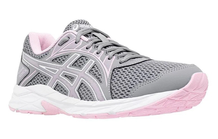 Lookbook Asics Raiden 2 低筒 跑步鞋 女款 灰粉色