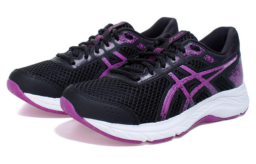 Lookbook (W) アシックス 雷電3 ブラック/ホワイト/パープル 1012B468-001