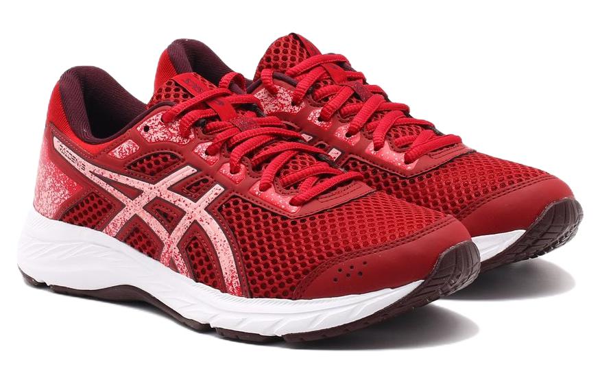 Lookbook (W) アシックス レイデン3 赤白 (Ashikkusu Reiden 3 Akashiro) 1012B468-600