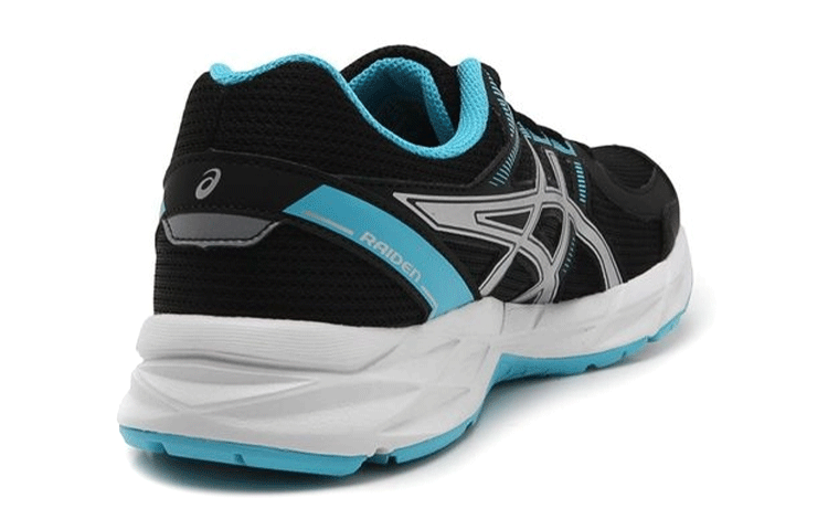 Lookbook (W) ASICS Raiden 'Negro Blanco Azul' 1Z12A002-001