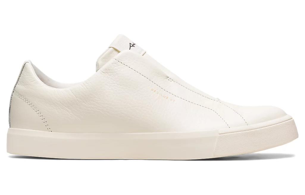 Order Asics 復古 耐磨透氣 低筒 板鞋 女款 白色