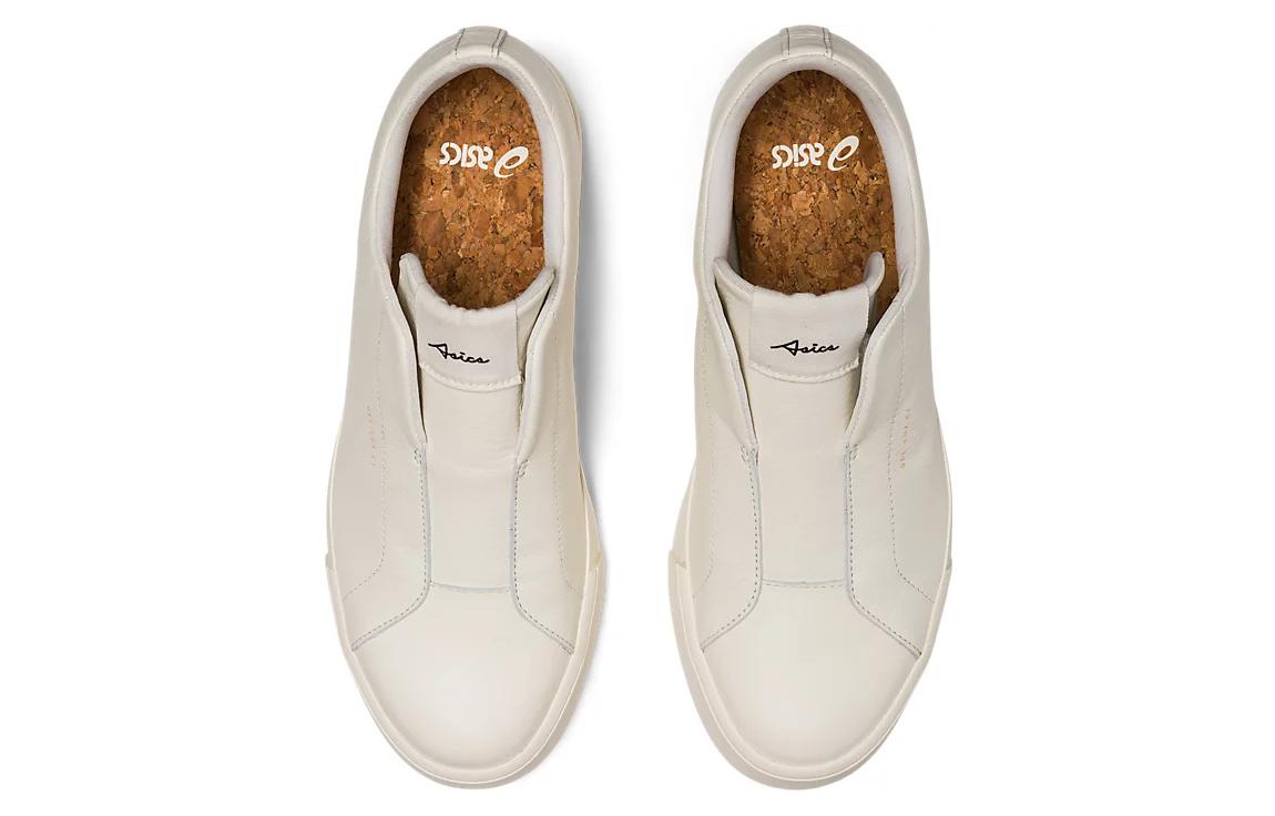 Purchase Asics 復古 耐磨透氣 低筒 板鞋 女款 白色