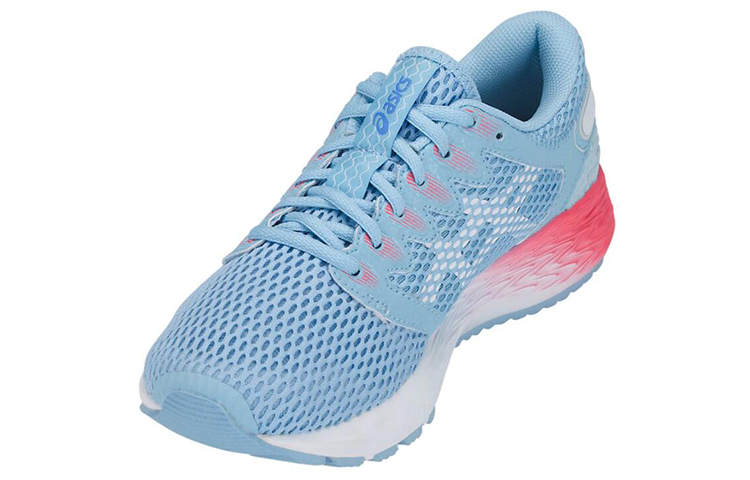 Shop (W) アシックス ロードホークFF2 青/赤 1012A123-401