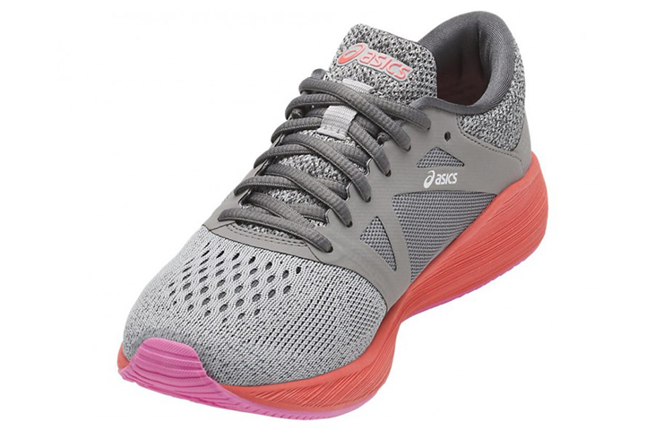 Shop (W) ASICS Roadhawk FF ''Grijs Oranje'' T7D7N-9793