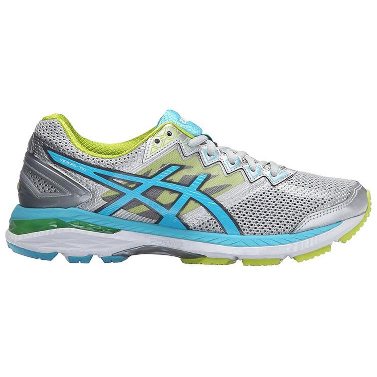 Order Asics 運動 耐磨防滑 低筒 跑步鞋 女款 灰藍 2E寬