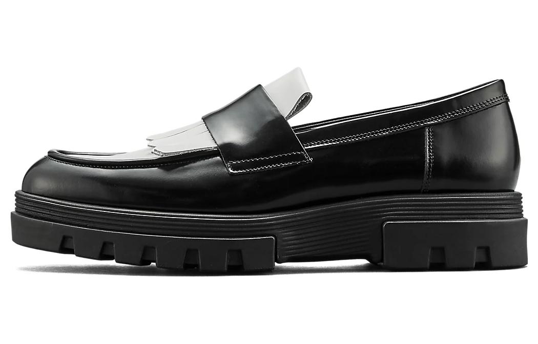 (Women) ASICS Runwalk Leather 'Round Toe Loafer Black' 1232A067-006