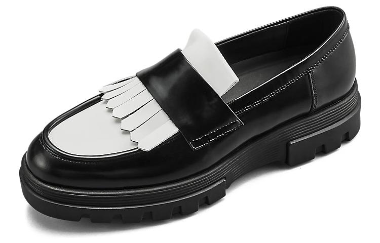 Order (Women) ASICS Runwalk Leather 'Round Toe Loafer Black' 1232A067-006