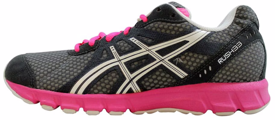 (Women) ASICS Rush 33 'Black Pink' T1H7N-9701 Buy (Women) ASICS Rush 33 'Black Pink' T1H7N-9701