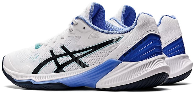 (W) 아식스 스카이 엘리트 FF 2 스니커즈 화이트/블루 1052A053-101 Shop (W) 아식스 스카이 엘리트 FF 2 스니커즈 화이트/블루 1052A053-101