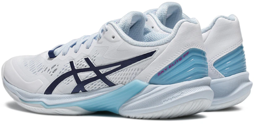 (W) ASICS Sky Elite FF 2 ''Wit Blauw'' 1052A053-102 Shop (W) ASICS Sky Elite FF 2 ''Wit Blauw'' 1052A053-102