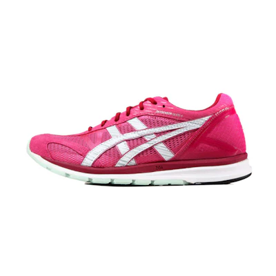 (W) ASICS Skysensor Glide 4 Sport Shoes Pink/Red
