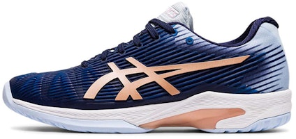 (Women) ASICS Solution Speed 'Peacoat Rose Gold' 1042A002-413 (Women) ASICS Solution Speed 'Peacoat Rose Gold' 1042A002-413