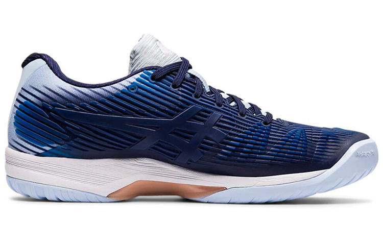 Order (W) ASICS Solution Speed ''Bleu Navy et Or Rose'' 1042A002-413