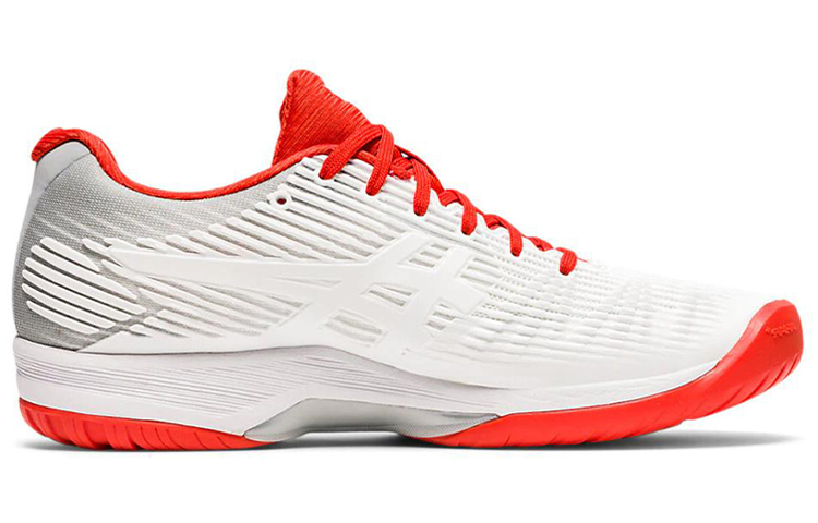 Order (W) ASICS Solution Speed 'Blanco Rojo Fuego' 1042A002-104