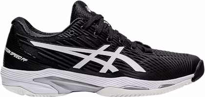 (Women) ASICS Solution Speed FF 2 'Black White' 1042A136-001 (Women) ASICS Solution Speed FF 2 'Black White' 1042A136-001