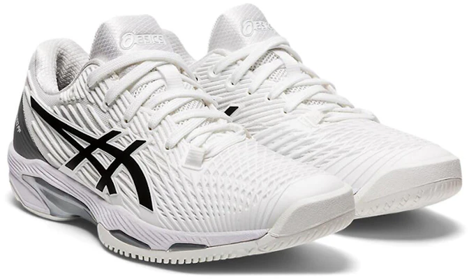 (W) ASICS Solution Speed FF 2 'Blanco Negro' 1042A136-100 Lookbook (W) ASICS Solution Speed FF 2 'Blanco Negro' 1042A136-100