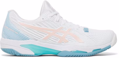 (Women) ASICS Solution Speed FF 2 'White Frosted Rose' 1042A136-103 (Women) ASICS Solution Speed FF 2 'White Frosted Rose' 1042A136-103