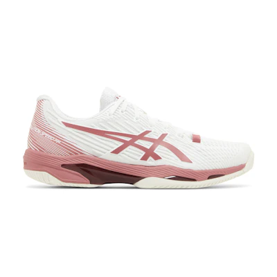 (W) ASICS Solution Speed FF 2 'White Light Garnet'