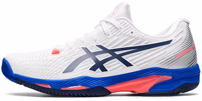 (Women) ASICS Solution Speed FF 2 'White Peacoat' 1042A136-102 (Women) ASICS Solution Speed FF 2 'White Peacoat' 1042A136-102