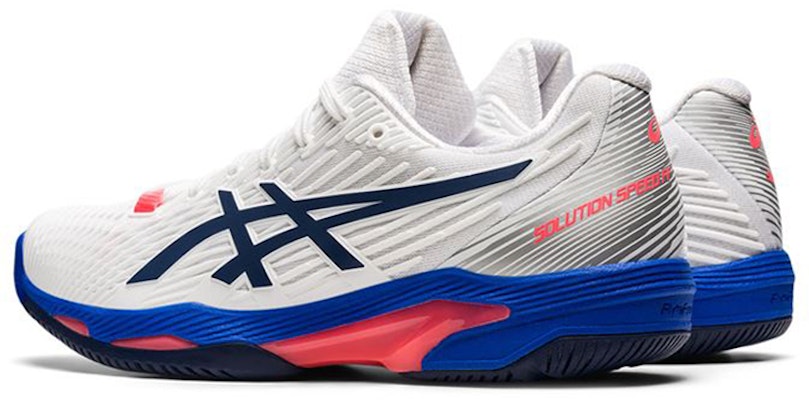 (W) アシックス ソリューションスピードFF2 "ホワイト/ピーコート" 1042A136-102 Shop (W) アシックス ソリューションスピードFF2 "ホワイト/ピーコート" 1042A136-102