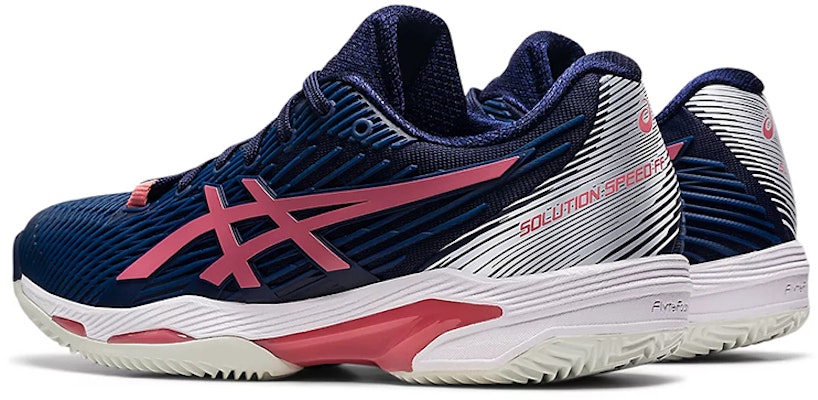 (W) ASICS Solution Speed FF 2 Clay 'Biru Merah Muda' 1042A134-402 Shop (W) ASICS Solution Speed FF 2 Clay 'Biru Merah Muda' 1042A134-402