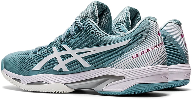 (W) ASICS Solution Speed FF 2 Clay 'Azul Blanco' 1042A134-400 Shop (W) ASICS Solution Speed FF 2 Clay 'Azul Blanco' 1042A134-400