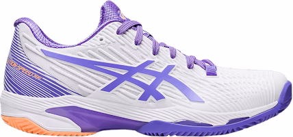 (Women) ASICS Solution Speed FF 2 Clay 'White Amethyst' 1042A134-104 (Women) ASICS Solution Speed FF 2 Clay 'White Amethyst' 1042A134-104