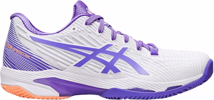 (Women) ASICS Solution Speed FF 2 Clay 'White Amethyst' 1042A134-104 (Women) ASICS Solution Speed FF 2 Clay 'White Amethyst' 1042A134-104