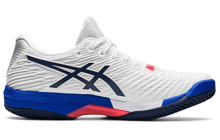 Order (W) ASICS Solution Speed FF 2 Clay 'Putih Biru' 1042A134-102