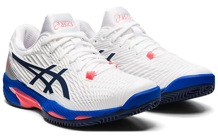 Lookbook (W) ASICS Solution Speed FF 2 Clay 'Putih Biru' 1042A134-102