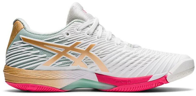 (W) ASICS Solution Speed FF 2 Clay Edición Limitada 'Blanco/Dorado' 1042A140-100 Order (W) ASICS Solution Speed FF 2 Clay Edición Limitada 'Blanco/Dorado' 1042A140-100