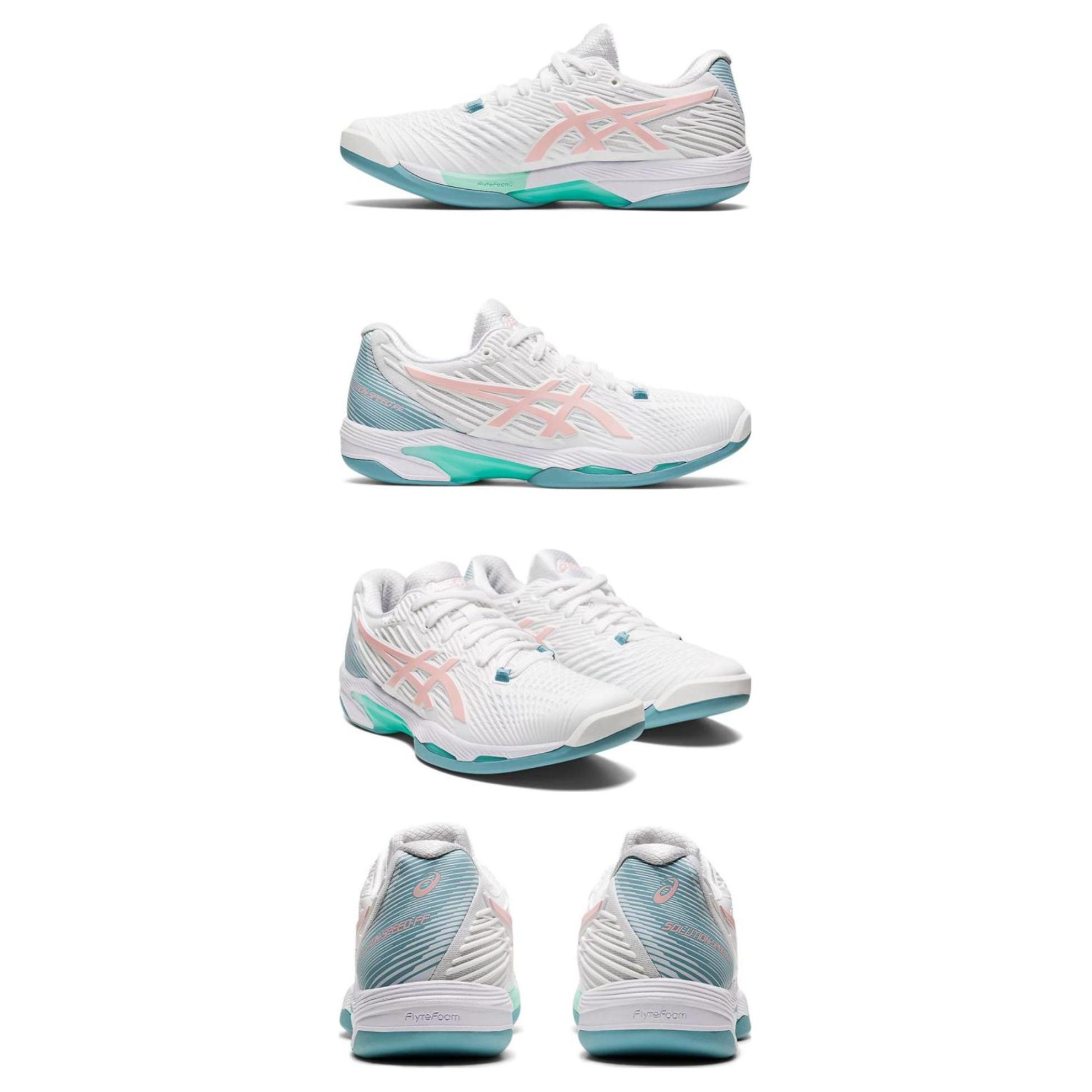 (W) ASICS Solution Speed FF 2 Indoor 'White Frosted Rose' 圖 5
