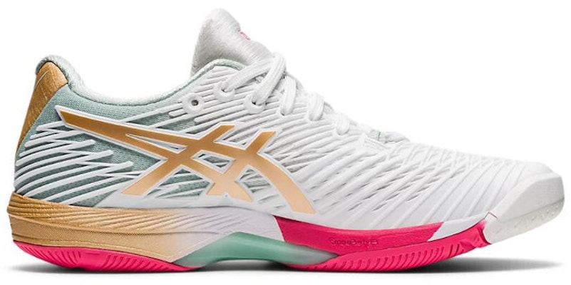 (Women) ASICS Solution Speed FF 2 LE 'White Champagne' 1042A142-100 Order (Women) ASICS Solution Speed FF 2 LE 'White Champagne' 1042A142-100