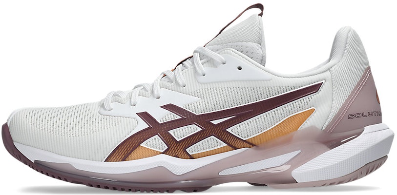 (Women) ASICS Solution Speed Ff 3 'White Dusty Mauve' 1042A250-102 Cheap (Women) ASICS Solution Speed Ff 3 'White Dusty Mauve' 1042A250-102