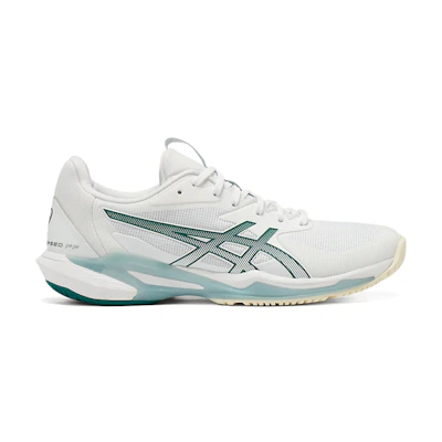 (W) ASICS Solution Speed Ff 3 'White Pitch Green'