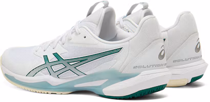 Lookbook (Women) ASICS Solution Speed Ff 3 'White Pitch Green' 1042A289-100