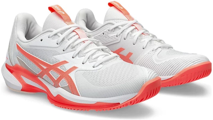 (Women) ASICS Solution Speed FF 3 'White Sun Coral' 1042A250-100 Lookbook (Women) ASICS Solution Speed FF 3 'White Sun Coral' 1042A250-100