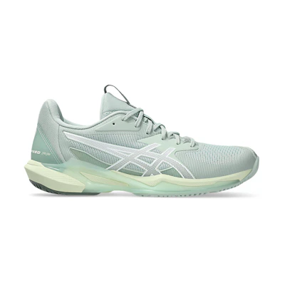 (W) ASICS Solution Speed FF 3 All-Court Tennis Shoes Lichen Rock/White