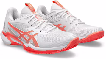 Lookbook (W) ASICS Solution Speed FF 3 Clay 'Blanco Coral Solar' 1042A248-100