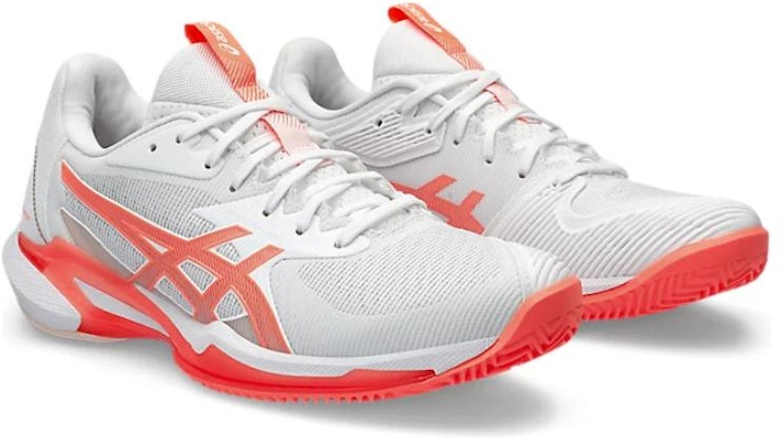 (Women) ASICS Solution Speed FF 3 Clay 'White Sun Coral' 1042A248-100 Lookbook (Women) ASICS Solution Speed FF 3 Clay 'White Sun Coral' 1042A248-100