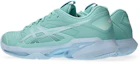 Lookbook (W) ASICS Solution Speed FF 4 全场网球鞋 绿洲绿/浅蓝 1042A307-300