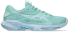 Cheap (W) ASICS Solution Speed FF 4 全场网球鞋 绿洲绿/浅蓝 1042A307-300
