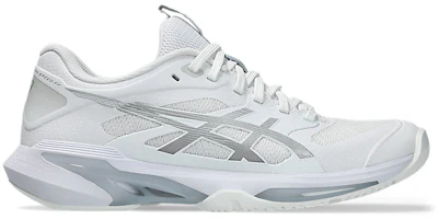 (Women) ASICS Solution Speed FF 4 (All Court) Tennis Shoes White/Pure Silver 1042A307-101 (Women) ASICS Solution Speed FF 4 (All Court) Tennis Shoes White/Pure Silver 1042A307-101
