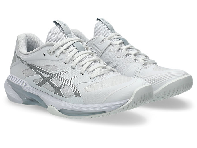 Order (W) ASICS Solution Speed FF 4 全場網球鞋 白/純銀 1042A307-101