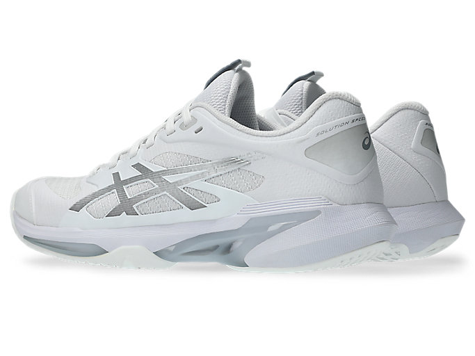Lookbook (W) ASICS Solution Speed FF 4 全場網球鞋 白/純銀 1042A307-101