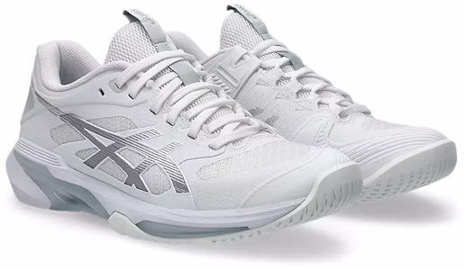 Lookbook (W) ASICS Solution Speed FF 4 全場網球鞋 白/純銀 1042A307-101