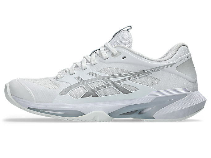 Cheap (W) ASICS Solution Speed FF 4 全場網球鞋 白/純銀 1042A307-101